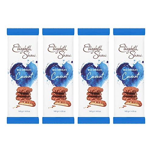 Elizabeth Shaw Biscuits 140 Gram (Coconut, 4 Pack)