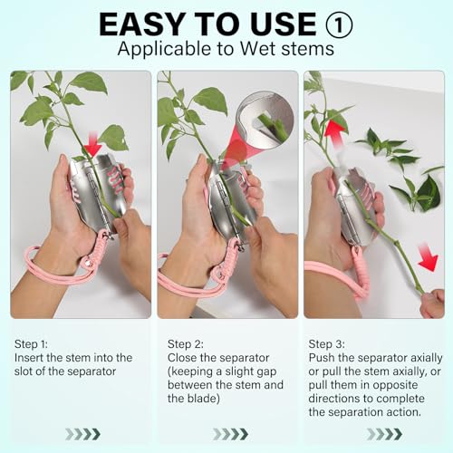 Herramienta manual para despalillar y deshojar con almohadillas antideslizantes miniatura 3