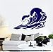 Produktbild wandaufkleber 3d Großer Wellen-Seeozean-Marine-Art-Tsunami