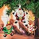 Baker Ross FE985 Weihnachtsstern Dekoration Bastelset - Packung mit 6, Bastelt Eure Eigenen Weihnachtsdekorationen, Kugel Dekorationen für Kinder zum Basteln und Aufhängen