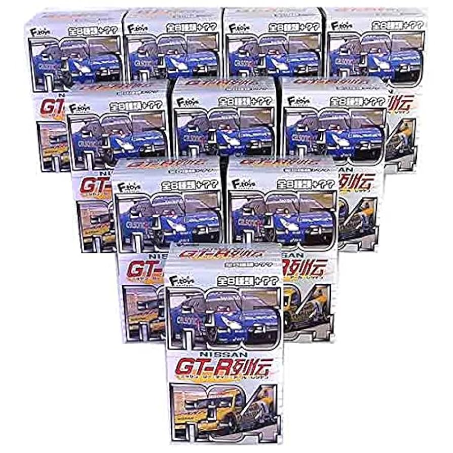 エフトイズ GT-R列伝 SUPERGT 10台セット シークレット付 新品 エフトイズ GT-R列伝 SUPERGT 10台セット シークレット付 新品