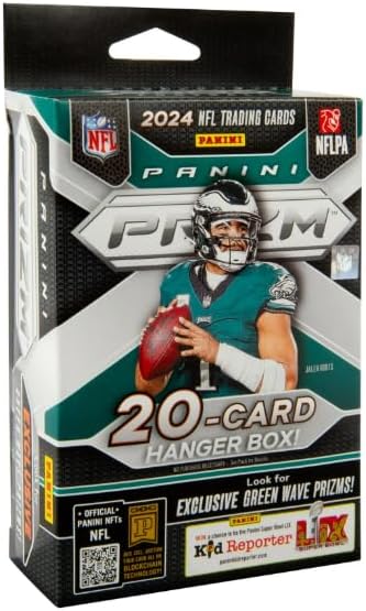 2024 Panini Prism Football Sealed Hanger Box (20 Cards/Box)