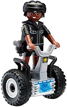 PLAYMOBIL Policeman with Balance Racer, Blue - Image 4