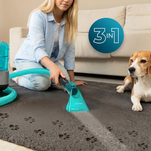 Cecotec Polsterreiniger Conga 6000 Carpet&Spot Clean XXL Neo. 600 W Leistung, extrem starke 15 kPa Saugkraft, 1,3 L Frischwassertank… – Ansicht 5