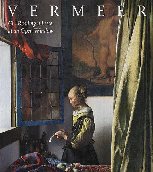 Johannes Vermeer beau livre d'art relié sur la restauration du chef-d'œuvre