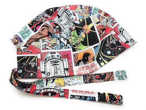 Gorro de algodón estampado SciFi multicolor miniatura 1