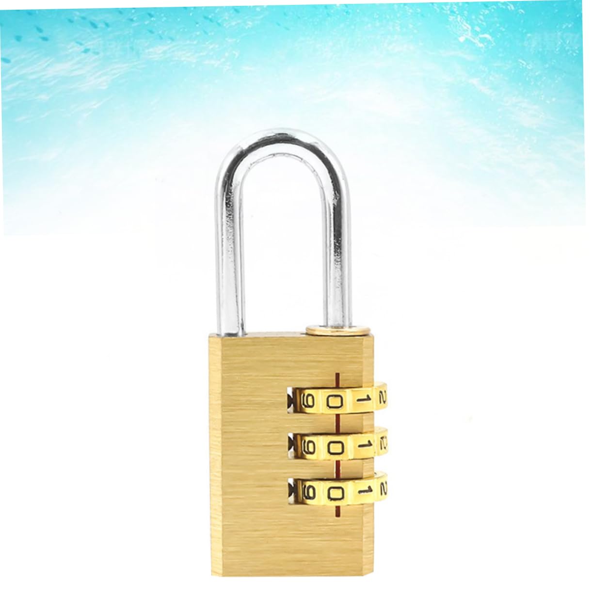 PACKOVE 3 Set Di Lucchetti A Combinazione Per Zaino Lucchetto Per Bagaglio Da Viaggio Lucchetto in Lega Di Zinco Password A 3 Numeri Da Impostare Multiuso Per Armadietto 2 Pezzi*3