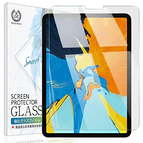 ベルモンド iPad Pro 11 / iPad Air 10.9 透明 ガラスフィルム 硬度9H 高透過 指紋防止 気泡防止 強化ガラス 液晶保護フィルム アイパッド プロ 11 (第4世代 2022/第3世代 2021/第2世代 2020/第1世代 2018) Air10.9 (第5世代 2022/第4世代 2020) BELLEMOND GCL 447