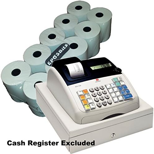 EPOSBITSBrand 10 Rolls - for Olivetti ECR7100 ECR 7100 Cash Register
