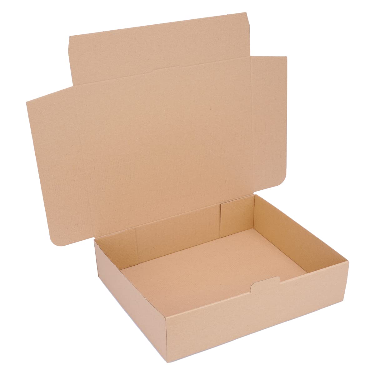 verpacking Faltschachteln 365 x 300 x 95 mm WP M Braun [Größe und Stückzahl wählbar] 1-wellig Versandkarton 50 Stück