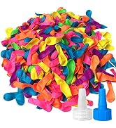 40 Globos De Agua Reutilizables De Algodón | Bombas De Agua Autosellantes Para Fiestas, Piscina Y Juegos De Verano