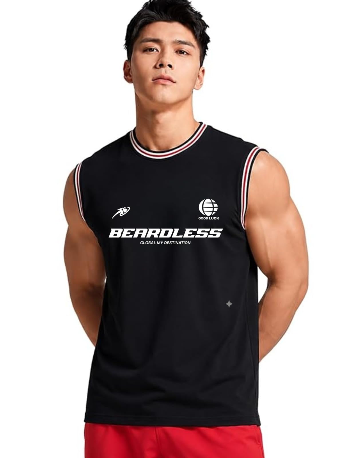 akar Men's Printed Waffle Tank Top Sleeveless Gym Vest | Lightweight Breathable Summer Undershirt & Casual Sportswear-picture-55
