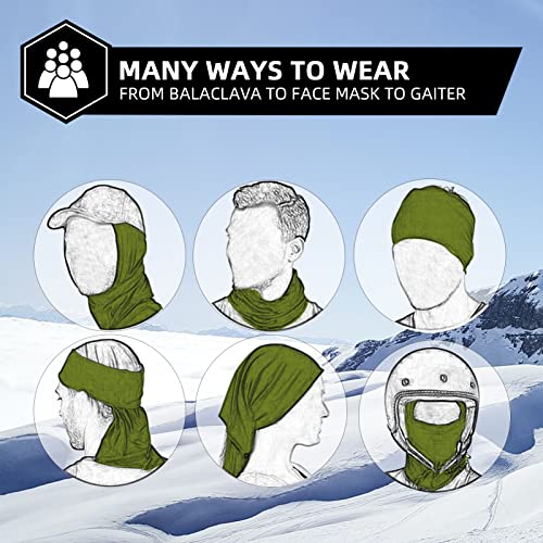 Image of ROCKBROS Windproof Thermal Balaclava Ski Mask for Men and Women Cycling