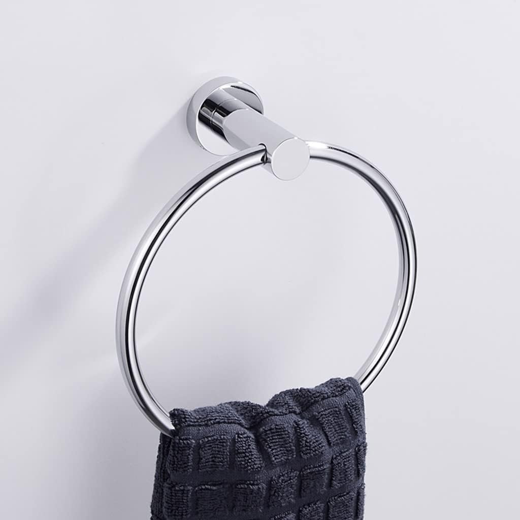LSLYTQ Bathroom Accessories Pure Copper Towel Ring, Bathroom Towel Hanger