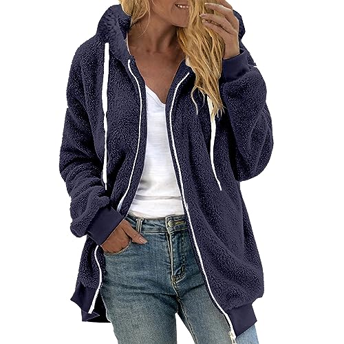 Karen Scott Hooded Fleece Jacket