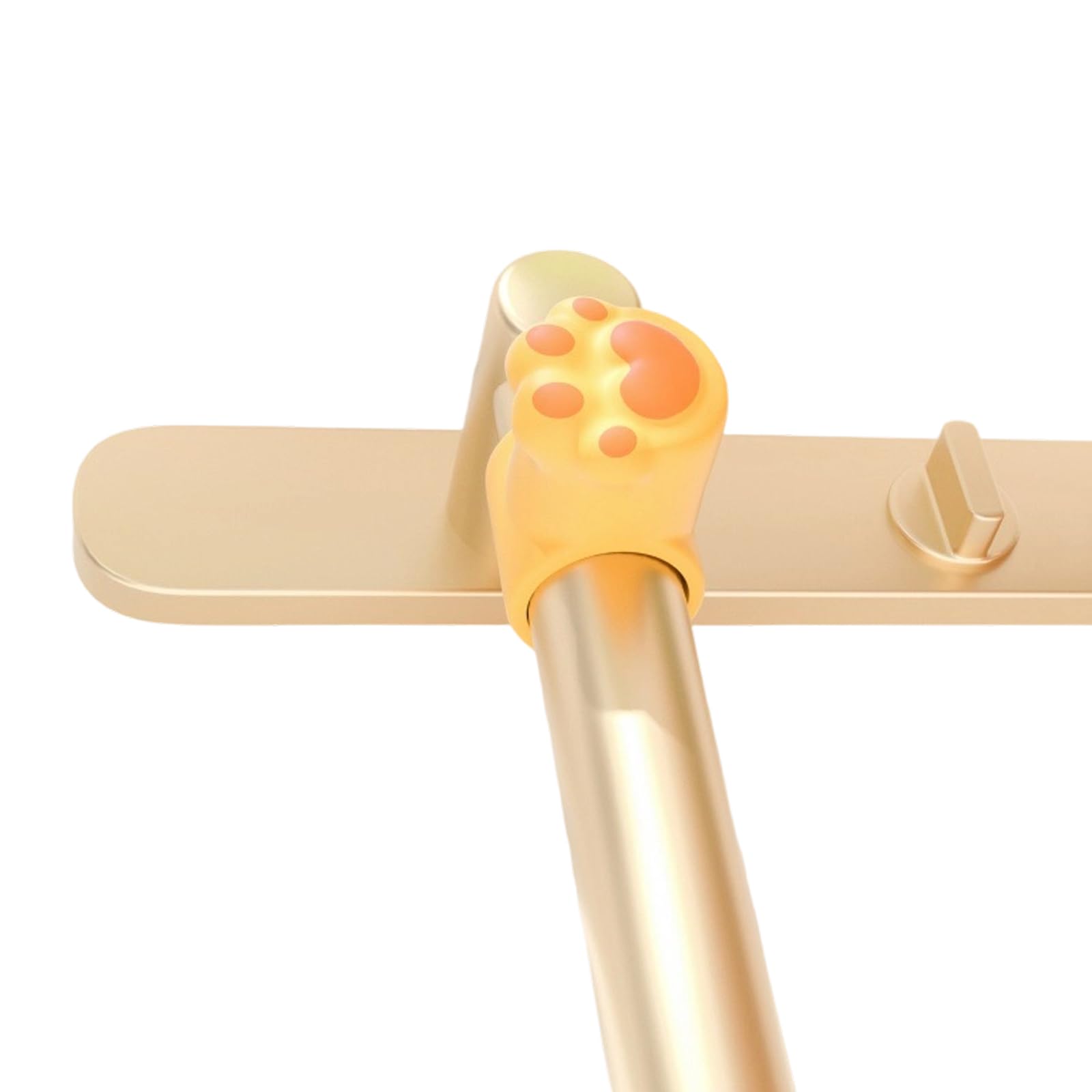 Weilwh D 6Pcs Lovely Cats Paws Silicone Oor Stoppers Nonslip Shock Absorbing Handle Buffer Protectors For Home Ecoration Handle Guar