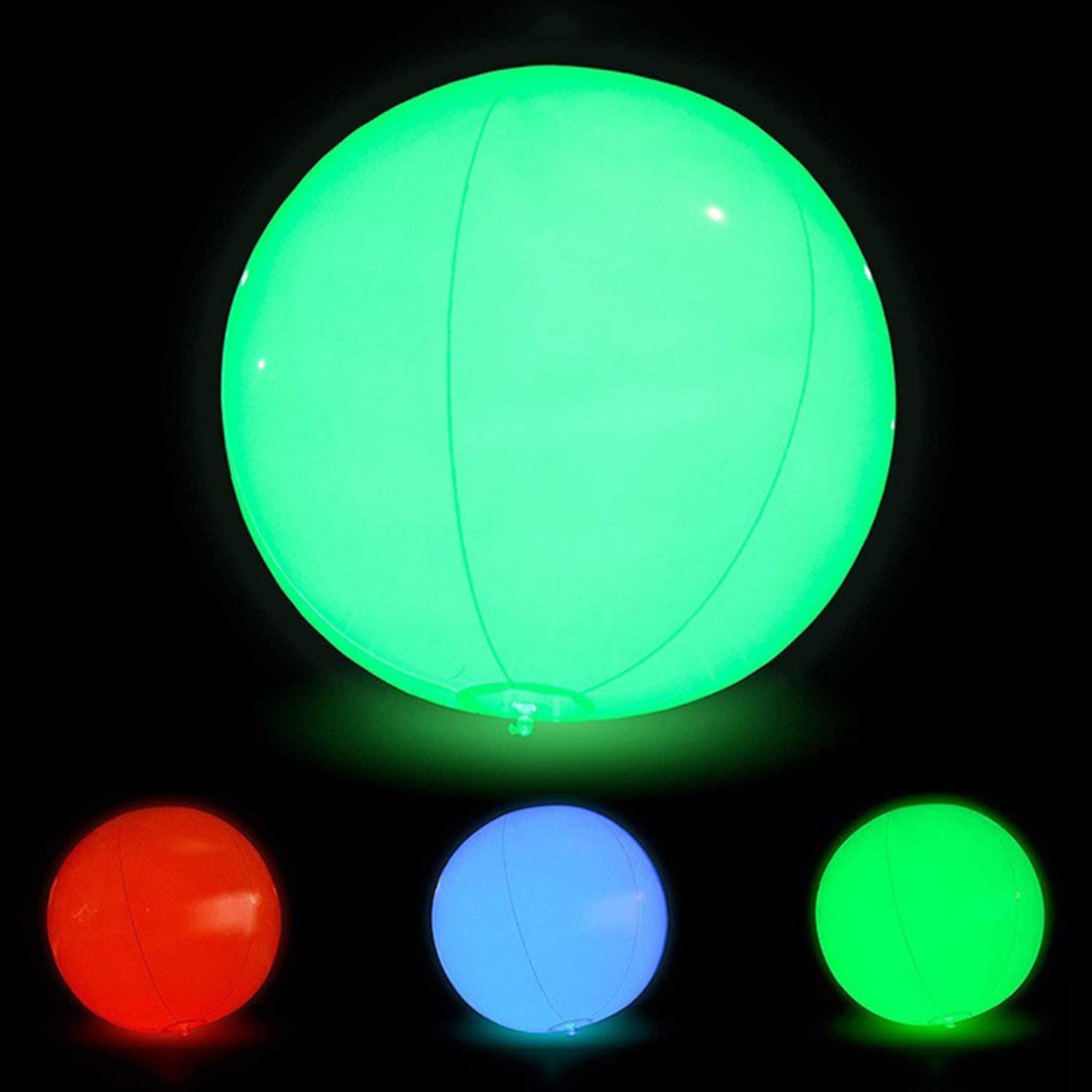 Pool Toys, LED Beach Ball with Remote Control, 13Colors Lights and 4 Light Modes, 100ft Control Distance, Outdoor Pool Beach Party Games for Kids Adults, Pool Patio Garden Decorations.