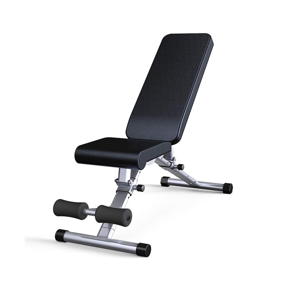 SaryEdge Small Dumbbell Weight Bench, Fitness Crunches Abdominal Board Exercise Bench Multi-Functional Foldable Dumbbell Bench Family Fitness Fitness Dumbbell,