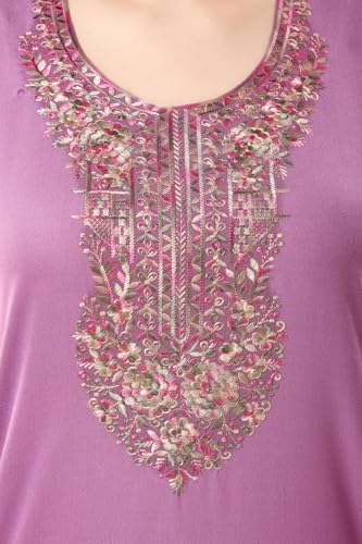 Image of Soulemo Women's Solid Alpine Nighty 1749