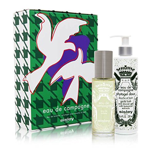 Eau de Campagne by Sisley 2 Piece Set Includes: 3.0 oz Eau de Toilette Spray + 8.4 oz Bath and Shower Gel with Botanical Extracts