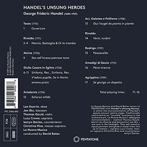 Handel's Unsung Heroes