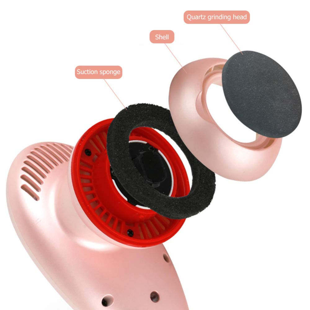 Archivo de pie eléctrico con carga USB amoladora de pie eléctrica piel muerta callos herramienta de pedicura cuidado de los pies
