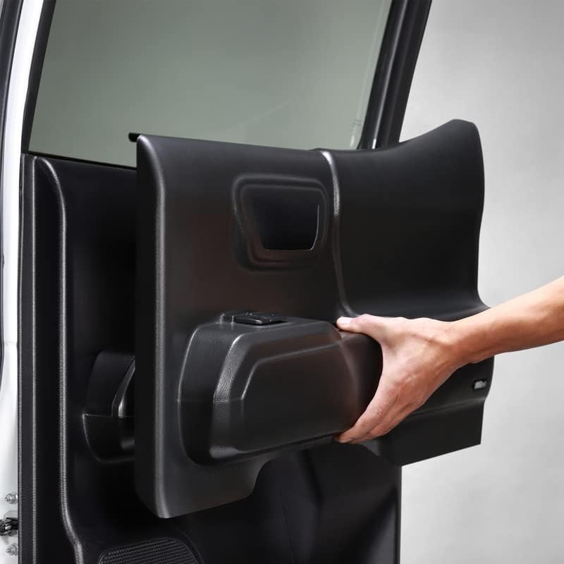 Access - Rear Interior Car Door Protectors - Durable ABS Protection - Guard for Dog Scratches, Tears and Bumps - Compatible with Toyota Tacoma 3rd Gen - Matte - Pair