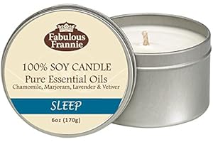 Fabulous Frannie Sleep All Natural Soy Travel Tin Candle