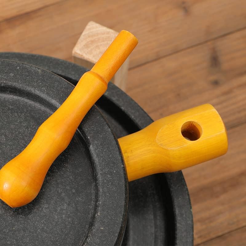 Miniatura 3 de Molinillo de grano Molino de mano de grano hecho a mano, molinillo de piedra de granito natural, molinillo de piedra de mano, molino de pasta de