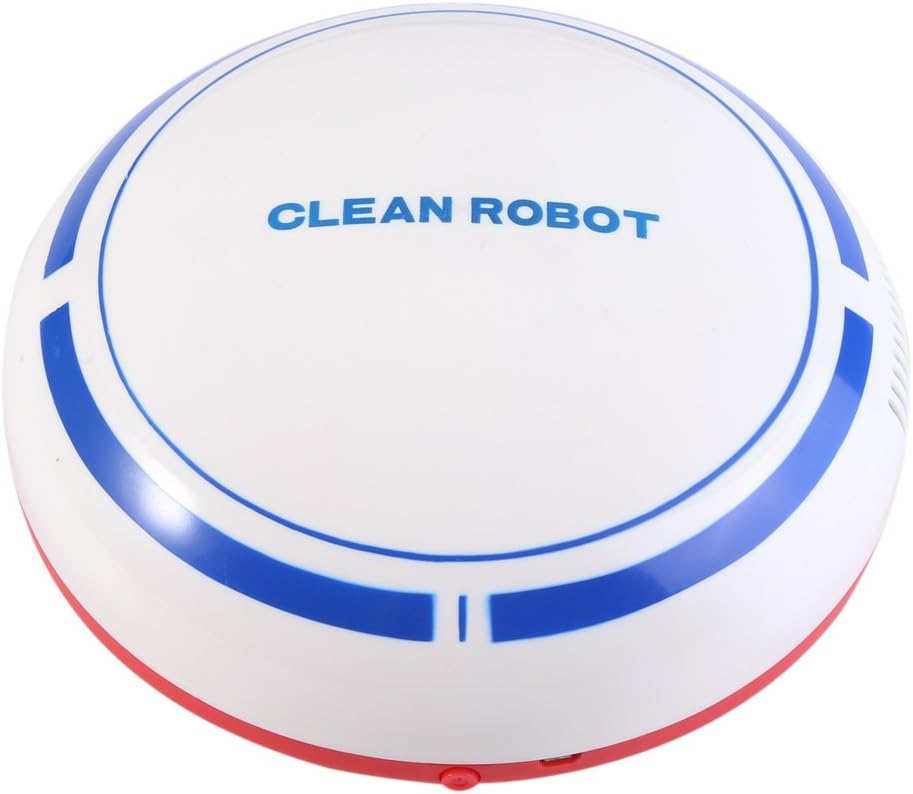 USB Rechargeable Robots Automatic Vacuum Cleaner, Home or Office Sweeping Machine, Intelligent Floor Cleaner Suction Robot Cleaner for Household Sweeping Machines(White) USB Rechargeable Robots Automatic Vacuum Cleaner, Home or Office Sweeping Machine, Intelligent Floor Cleaner Suction Robot Cleaner for Household Sweeping Machines(White)