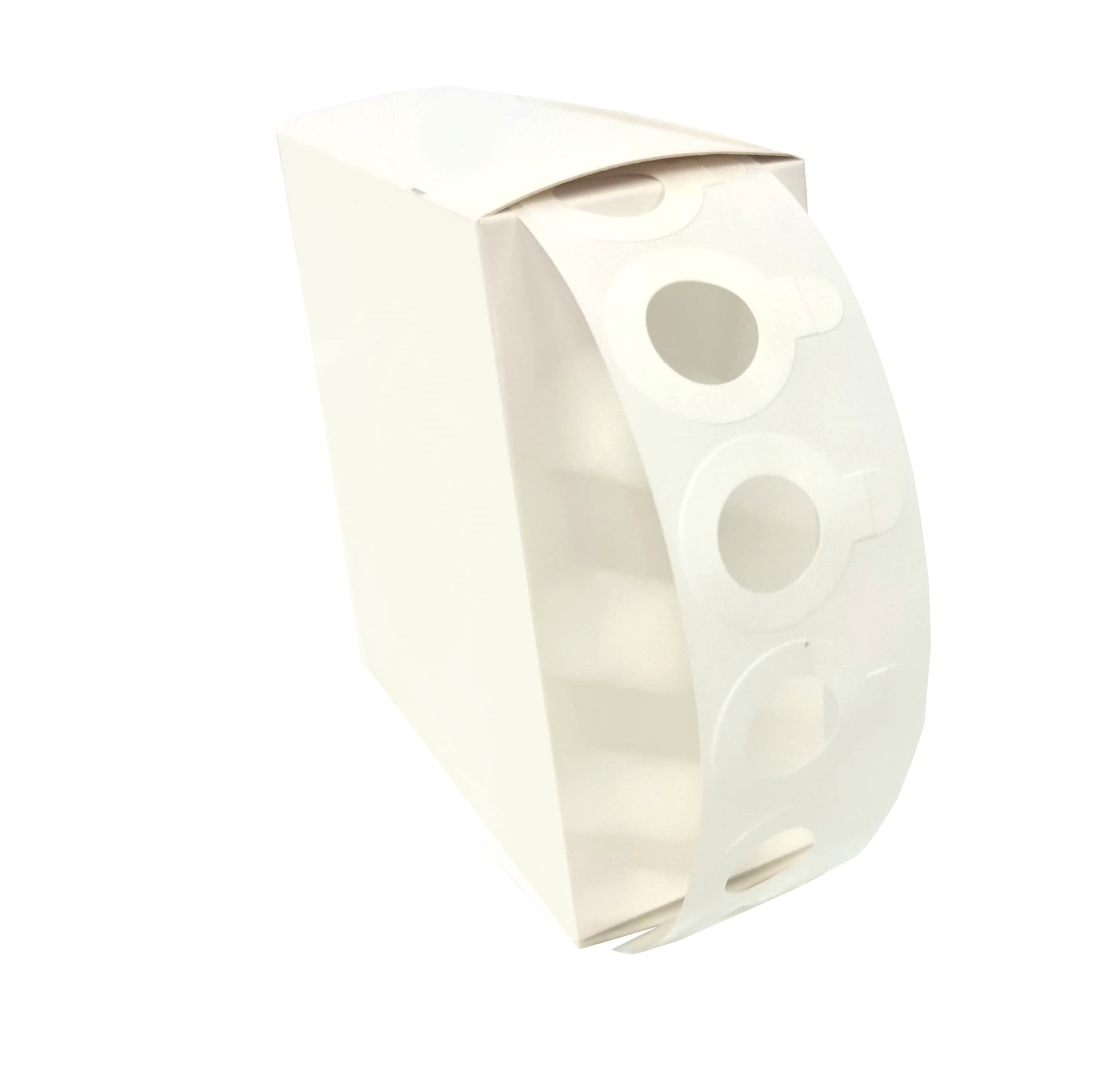 Anillos de pegamento ECG en diámetro 30 mm x 18 mm para electrodos ECG de 3M 1522 cinta médica con pestaña de agarre 500 unidades por paquete