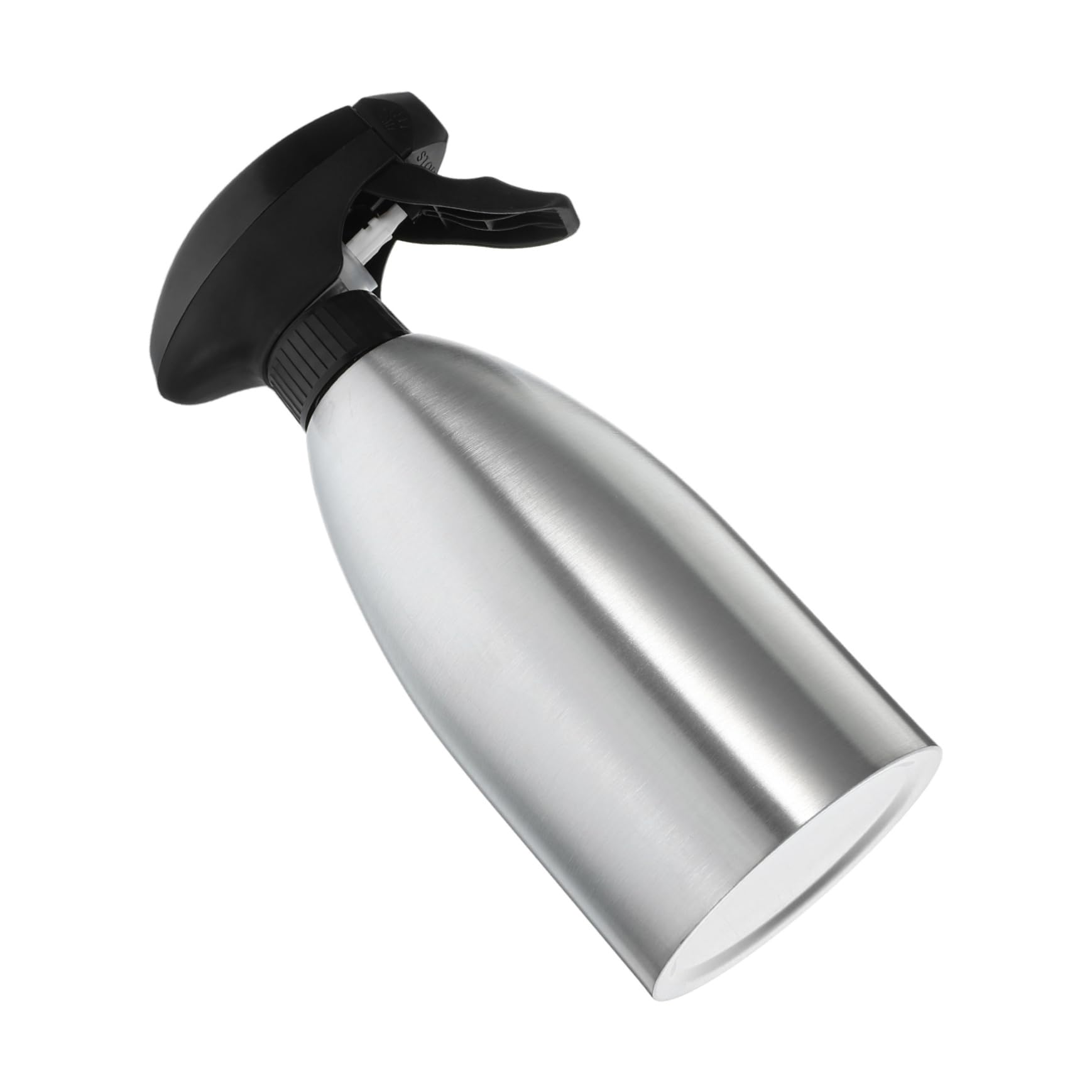 GANAZONO Stainless Steel Spray Bottle for Grilling Hand Pumped Mister for Barbecue and Cooking Elegant Olive Oil Dispenser Portable and User Friendly Design for Effortless Use