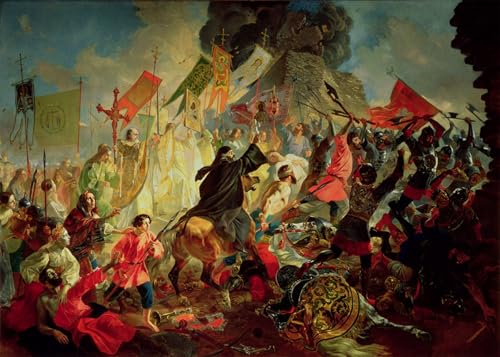 Affiche de Arts Karl Pavlovich Bryullov impression sur toile 60x90cm pour salon