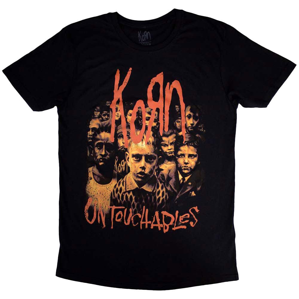 2002 KORN/ UNTOUCHABLE ツアー バンド Tシャツ Rock Off officially licensed products Korn Untouchable Band