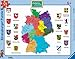 Produktbild Ravensburger - Deutschlandkarte, 54 Teile Rahmenpuzzle didactaline