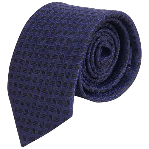 Image of Calixto Men's Microfibre Italian Designer Necktie Gift Set, Floral Printed Tie (Pack of 1)