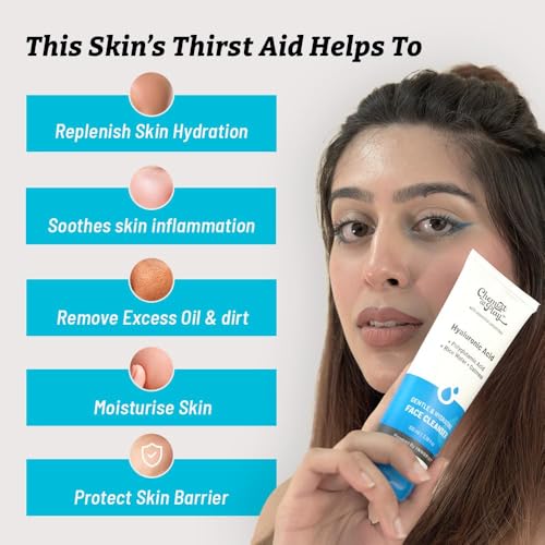 Image of Chemist At Play Gentle & Hydrating Face Cleanser + Gentle Exfoliating Face Scrub with Mandelic Acid & Walnuts| Hydrates Dull & Dry Skin | Prevents Acne & Removes Excess Oil | For Men & Women | (100ml each) | Pack of 2