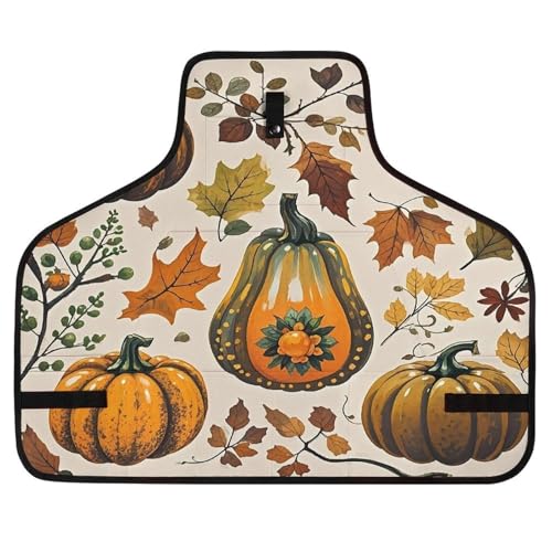 Delantal Thanksgiving Pumpkin unisex en poliéster