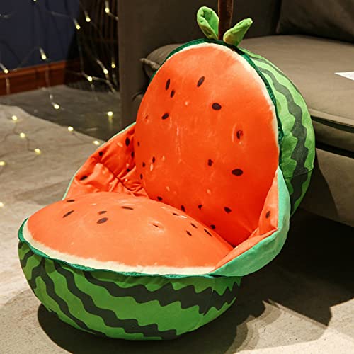 Large 3D Simulation Burger Plush Pillow Sofa, Funny Food Stuffed Cheeseburge Watermelon Toy Soft Toast Bread Plushies Soft Hot Dog Back Cushion Home Decor Gifts 15.7In #TOP1