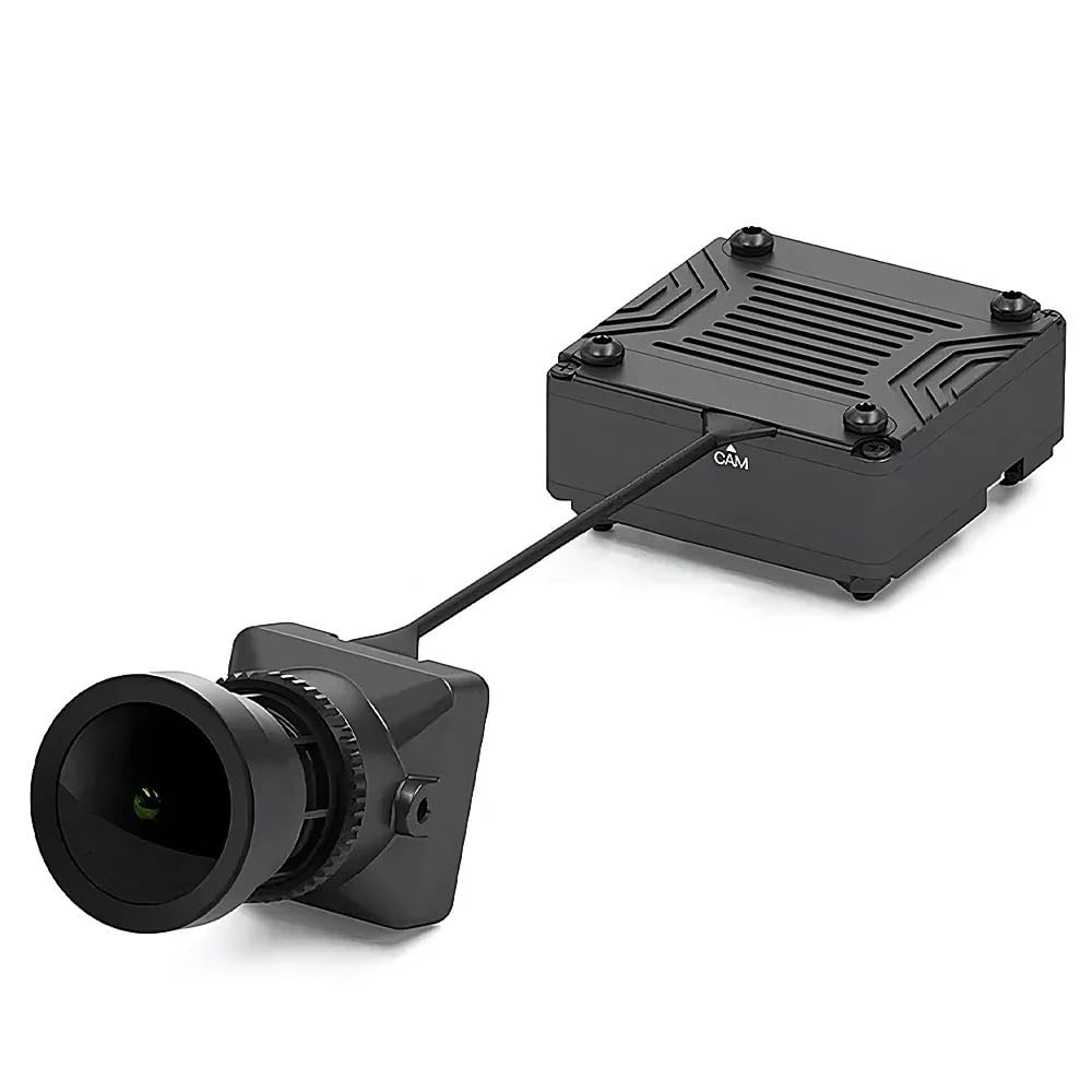 Telecamera a infrarossi notturna senza luce Kit VTx analogico 0 Lux Super WDR 1500TVL FOV 120 ° Sensore in bianco e nero adatto for drone RC FPV(Infra Camera)