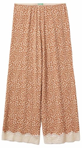 Pantalone Benetton confortable multicolore XS femme pour l'été