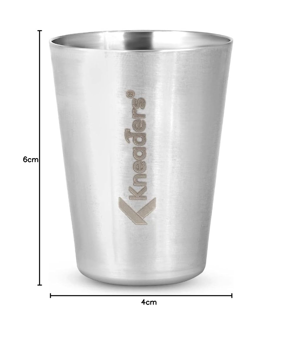 Stainless Steel Shot Glasses - Pack of 2 -6