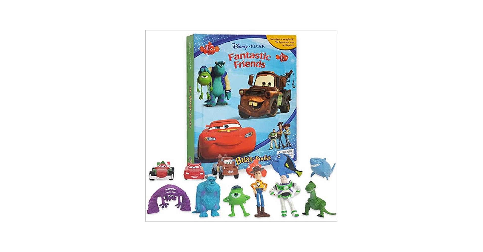 Disney•PIXAR Fantastic Friends Disney Pixar 2 Fantastic Friends My Busy Book With 12