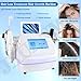 JXUANMM 7 in 1 Scalp Detector, Skin Diagnosis Hair Analyzer Multi‑Functional Digital Hair Skin Analyzer Microscope Magnifier High Sensitivity Follicle Analyser Tester Machine or Home Spa Salon Use