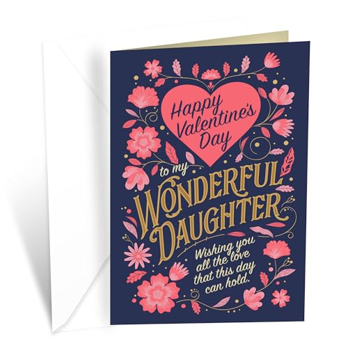 Prime Greetings Daughter Valentine's Card