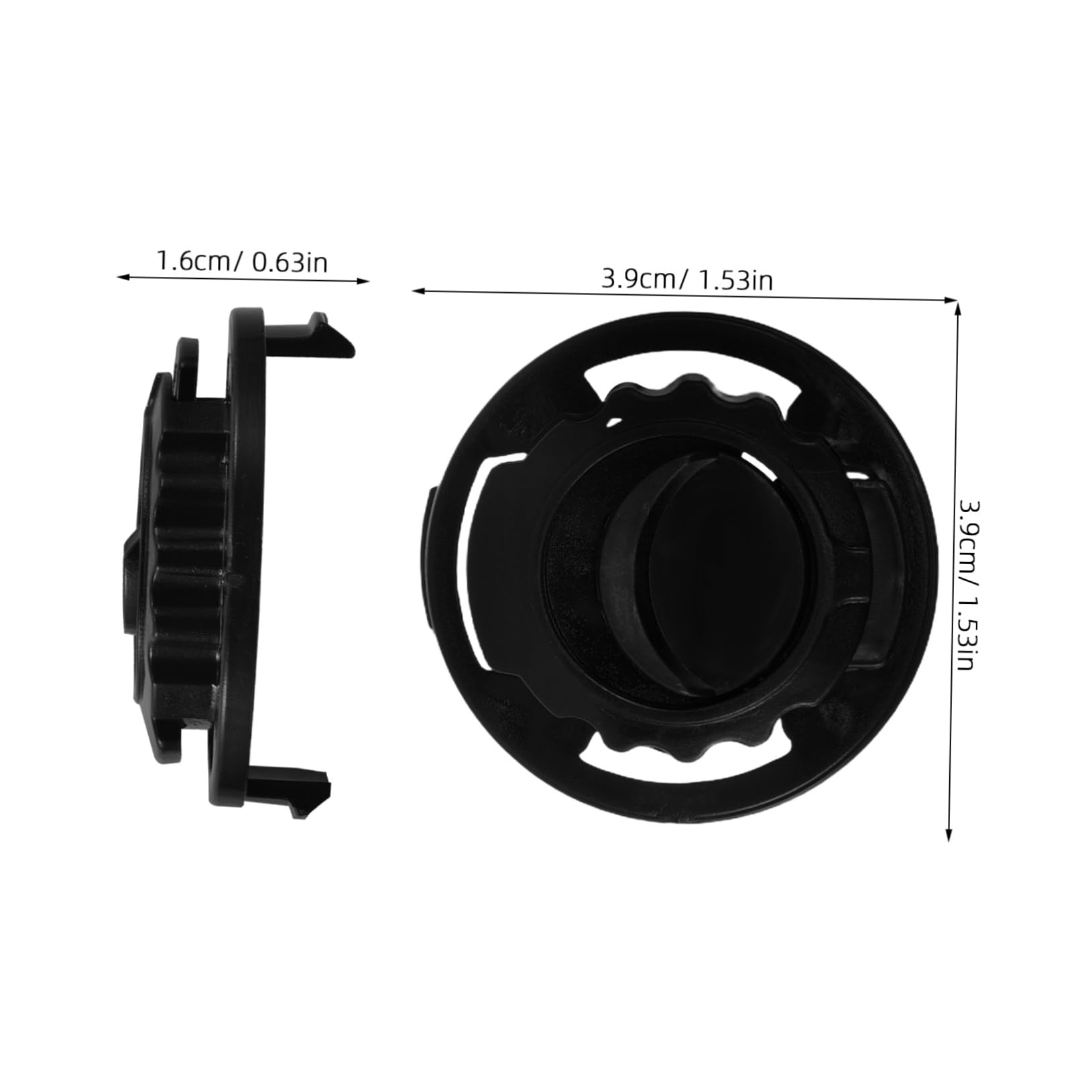 VICASKY 4 Pairs Visor Clips Durable Plastic Fasteners for Replacement Compatible with Various Helmets Weather Resistant Design for Secure Fit and Enhanced Safety