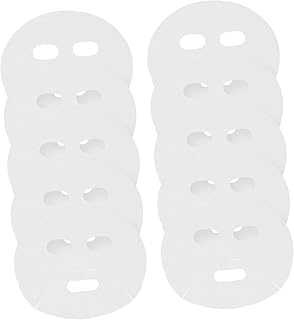 80 hojas de mascarillas faciales de algodón s...