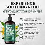 Sore Muscle Massage Oil for Massage Therapy with Arnica, Eucalyptus & Tea Tree Oil Blend for Deep Muscle Relief, Recovery, Softens Skin & Anti-Cellulite Massage for Professional & Home Use, 2-Pack - Image 2