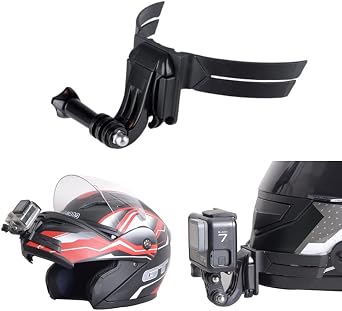 Motorcycle Helmet Chin Stand Mount Holder for Insta360 One RS R GoPro 10 9 Full Face Holder for DJI Action 2 Camera Accessories