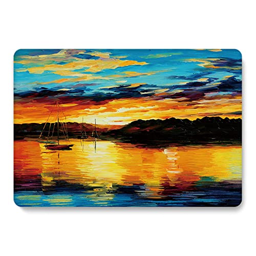 Protection MacBook Pro 15 rigide anti-rayures JZ Oil Painting avec protège-clavier - 3